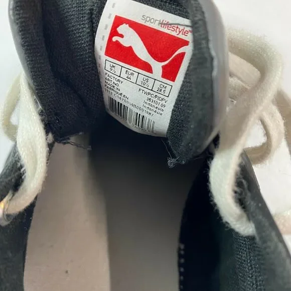 Puma Black and Gray Sneakers - Picture 8 of 9